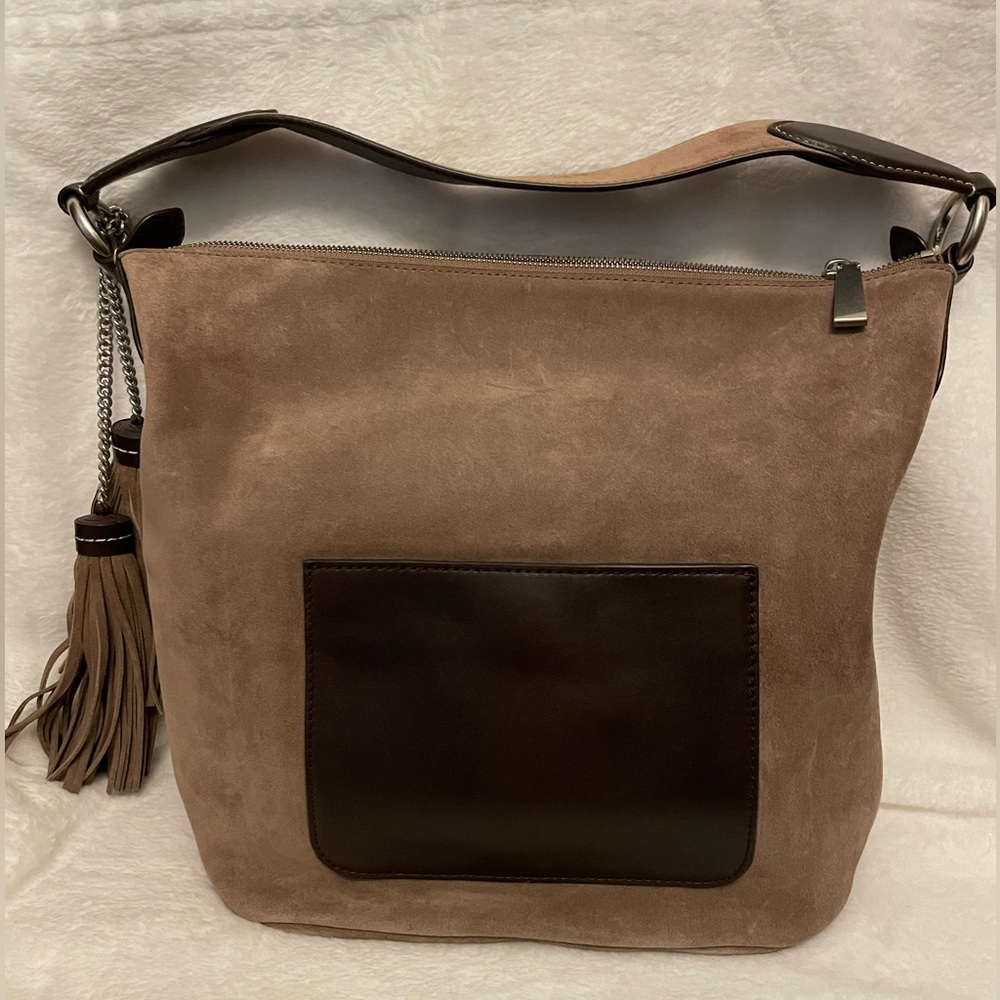 NWT Michael Kors Hobo Suede